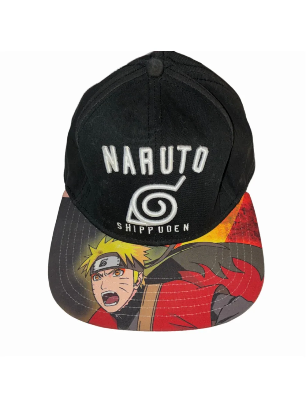 Men's Bioworld Viz Naruto Shippuden Hat One Size Black Red